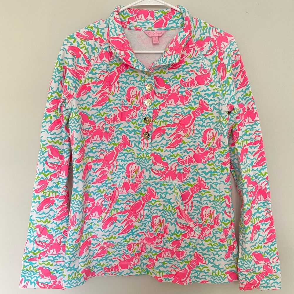 Lilly Pulitzer Lobstah Roll Captain Popover